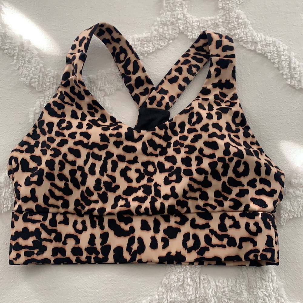 Leopard Sports Bra